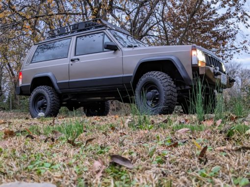 Jeep Cherokee XJ – Mercedes Turbo Diesel OM617 Swapped
