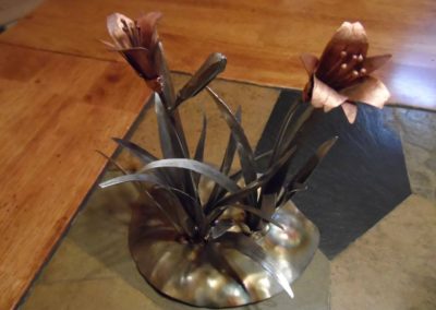 Day Lily – Copper and Stainless Steel